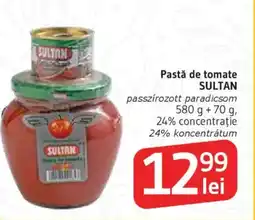 Supeco Pastă de tomate SULTAN Ofertă