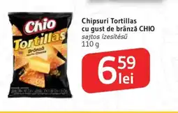 Supeco Chipsuri Tortillas cu gust de brânză CHIO Ofertă