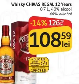 Supeco Whisky CHIVAS REGAL 12 Years Ofertă