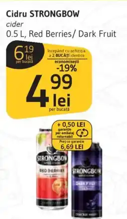 Supeco Cidru STRONGBOW cider Ofertă