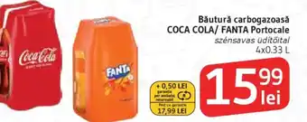 Supeco Băutură carbogazoasă COCA COLA/ FANTA Portocale Ofertă