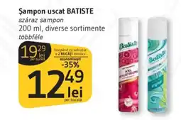 Supeco Şampon uscat BATISTE Ofertă