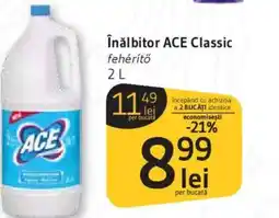 Supeco Înălbitor ACE Classic Ofertă