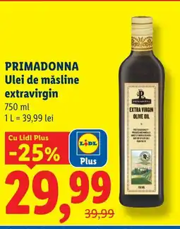 Lidl PRIMADONNA Ulei de măsline extravirgin Ofertă