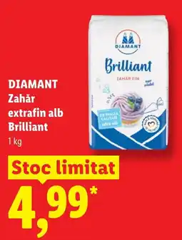 Lidl DIAMANT Zahăr extrafin alb Brilliant Ofertă