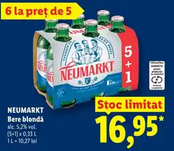 Lidl NEUMARKT Bere blondă Ofertă
