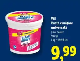 Lidl W5 Pastă curățare universală Ofertă