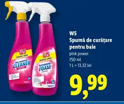 Lidl W5 Spumă de curățare pentru baie Ofertă