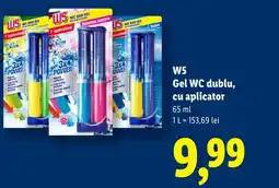 Lidl W5 Gel WC dublu, cu aplicator Ofertă