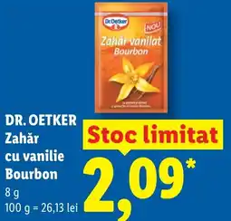 Lidl DR. OETKER Zahăr cu vanilie Bourbon Ofertă