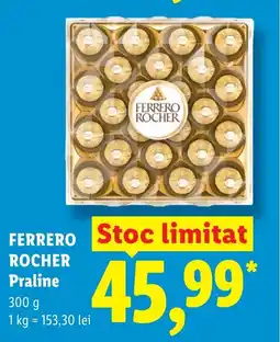 Lidl FERRERO ROCHER Praline Ofertă