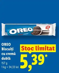 Lidl OREO Biscuiți cu cremă dublă Ofertă