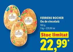 Lidl FERRERO ROCHER Ou de ciocolată Ofertă