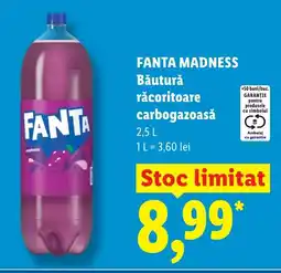 Lidl FANTA MADNESS Băutură răcoritoare carbogazoasă Ofertă