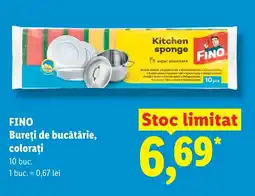 Lidl FINO Bureţi de bucătărie, colorați Ofertă