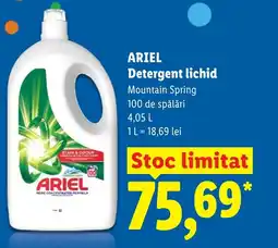 Lidl ARIEL Detergent lichid Ofertă