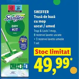 Lidl SWIFFER Trusǎ de bază cu mop uscat /umed Ofertă