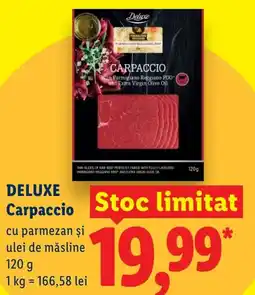 Lidl DELUXE Carpaccio Ofertă