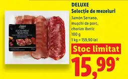 Lidl DELUXE Selecţie de mezeluri Ofertă