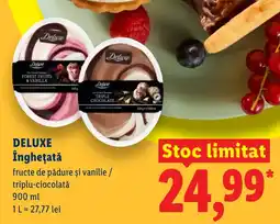 Lidl DELUXE Îngheţată Ofertă
