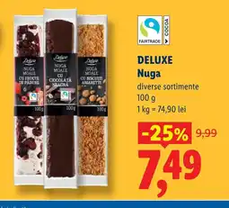 Lidl DELUXE Nuga Ofertă