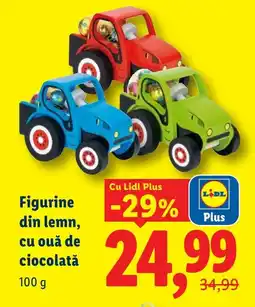 Lidl Figurine din lemn, cu ouă de ciocolată Ofertă