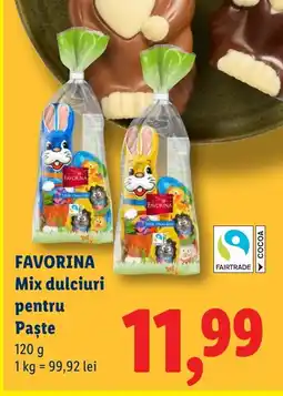 Lidl FAVORINA Mix dulciuri pentru Paşte Ofertă