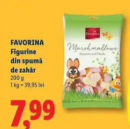 Lidl FAVORINA Figurine din spumă de zahăr Ofertă