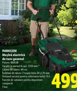 Lidl PARKSIDE Maşină electrică de tuns gazonul Ofertă
