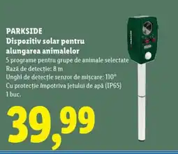 Lidl PARKSIDE Dispozitiv solar pentru alungarea animalelor Ofertă