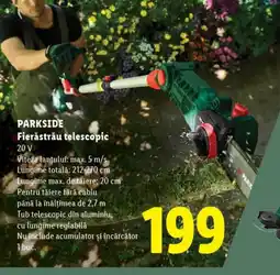 Lidl PARKSIDE Fierăstrău telescopic Ofertă