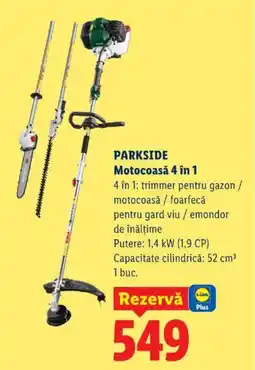 Lidl PARKSIDE Motocoasă 4 în 1 Ofertă