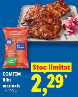 Lidl COMTIM Ribs marinate Ofertă