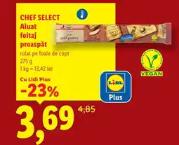 Lidl CHEF SELECT Aluat foitaj proaspăt Ofertă