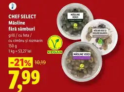 Lidl CHEF SELECT Măsline fără sâmburi Ofertă