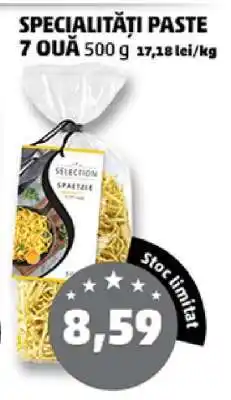 Penny Specialități Paste 7 Ouă Ofertă
