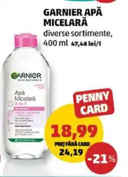 Penny GARNIER Apă micelară Ofertă