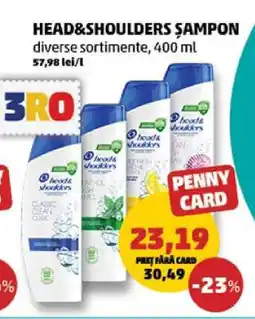 Penny HEAD & SHOULDERS Şampon Ofertă