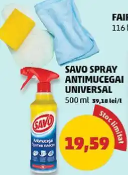Penny SAVO SPRAY ANTIMUCEGAI UNIVERSAL Ofertă