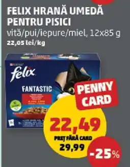 Penny Felix hrană umedă pentru pisici Ofertă