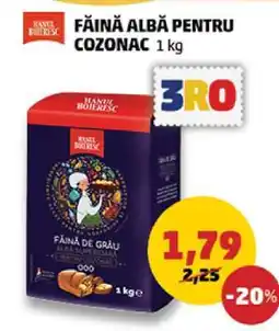 Penny Făină albă pentru cozonac 1 kg Ofertă