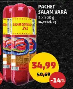 Penny PACHET SALAM VARĂ Ofertă