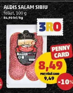 Penny Aldis Salam Sibiu Ofertă