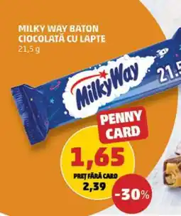 Penny Milky Way Baton Ciocolată cu Lapte Ofertă