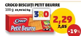 Penny CROCO Biscuiți Petit Beurre Ofertă
