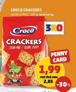 Penny Croco Crackers Ofertă