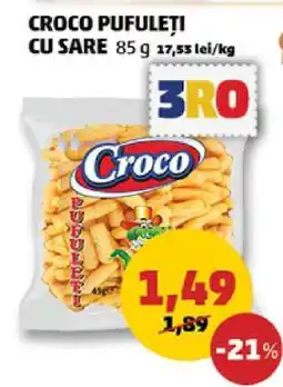 Penny Croco Pufuleți cu Sare Ofertă