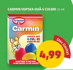 Penny CARMIN VOPSEA OUĂ 4 CULORI Ofertă