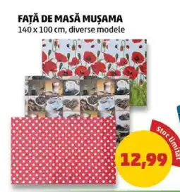 Penny Față de masă mușama Ofertă