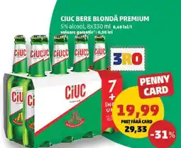 Penny CIUC BERE BLONDĂ PREMIUM Ofertă